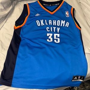 Youth large Adidas Kevin Durant Thunders jersey. Willing to negotiate.